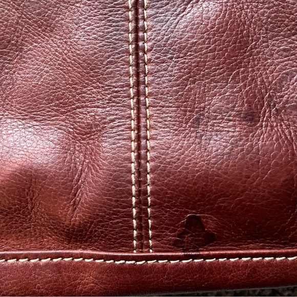 Margot New York Brown Genuine Leather crossbody Purse Boho‎ - Picture 5 of 7